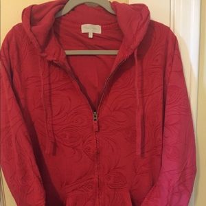Peacock pattern hoodie!